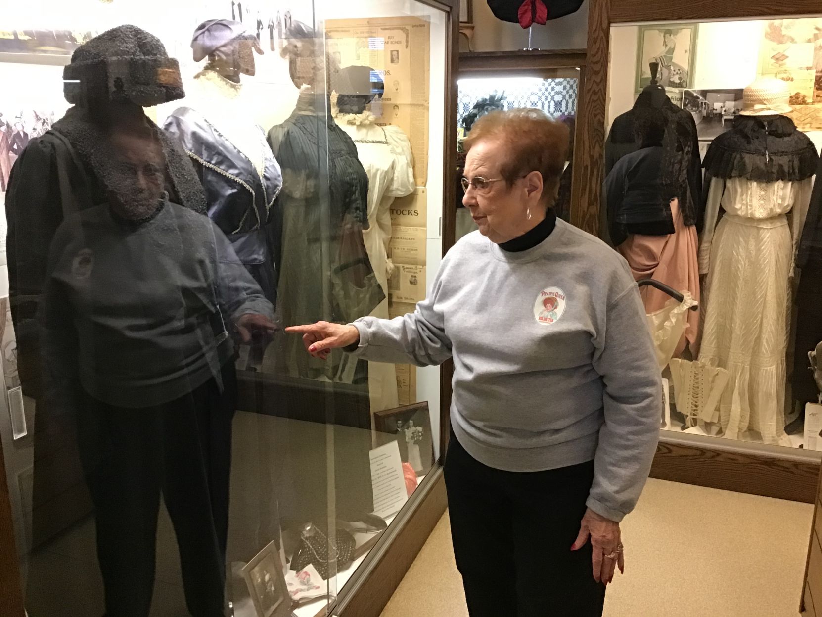 Millie Vos at Sheldon Prairie Museum